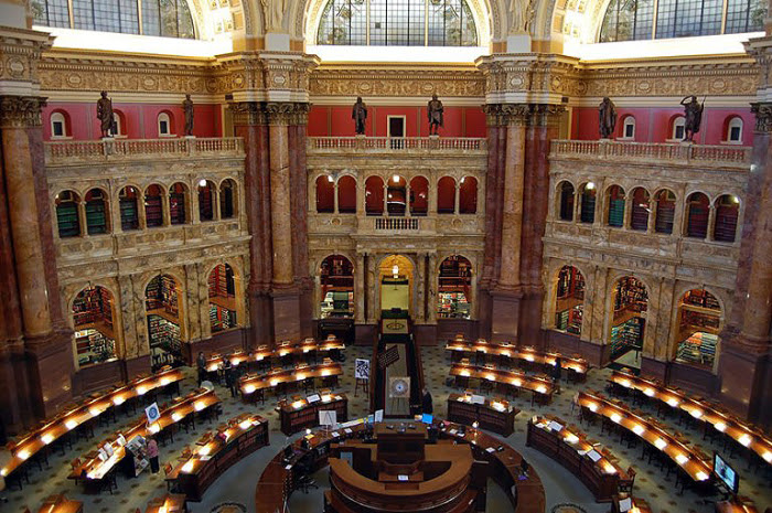 Библиотека Конгресса. США.