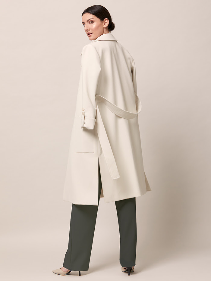 Lydiah Old Ivory Trench