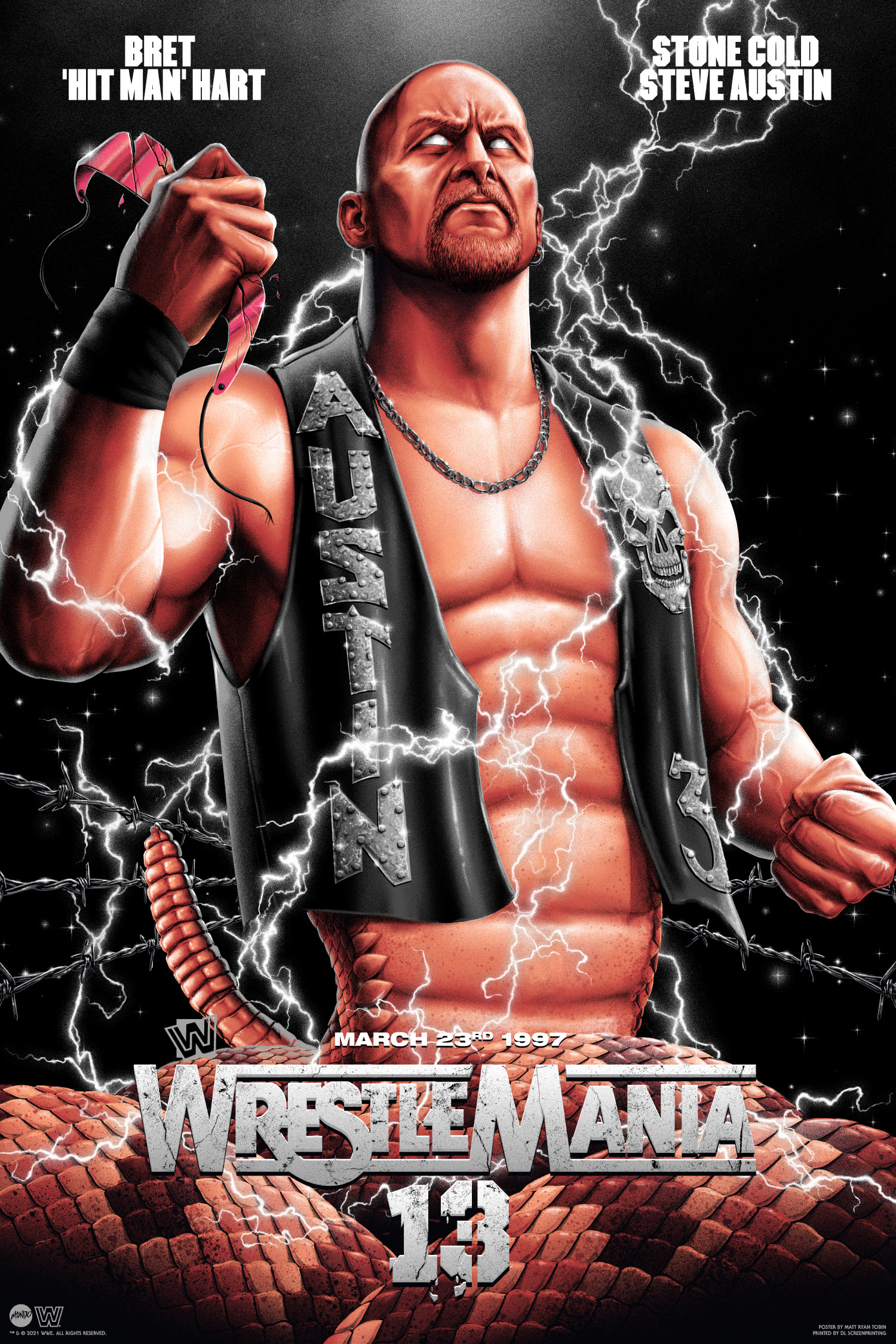 Stone Cold Variant Poster