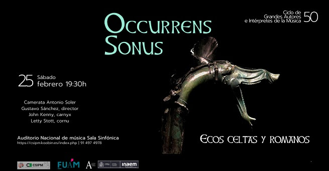 centro superior de investigacion y promocion musical csipm uam  “Occurrens Sonus, ecos celtas y romanos”