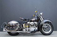 c1940 Harley-Davidson FL Knucklehead 74ci Motorcycle