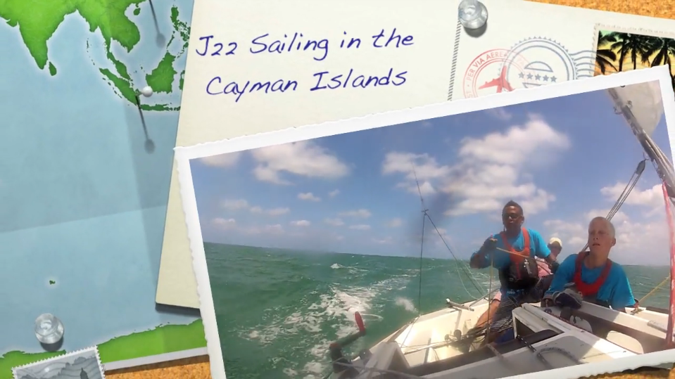 J/22 youth sailing Cayman Islands!