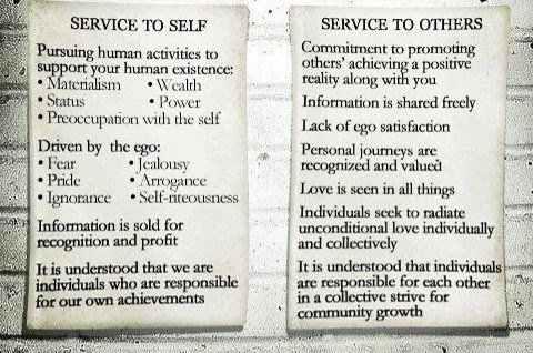 Service to self 2