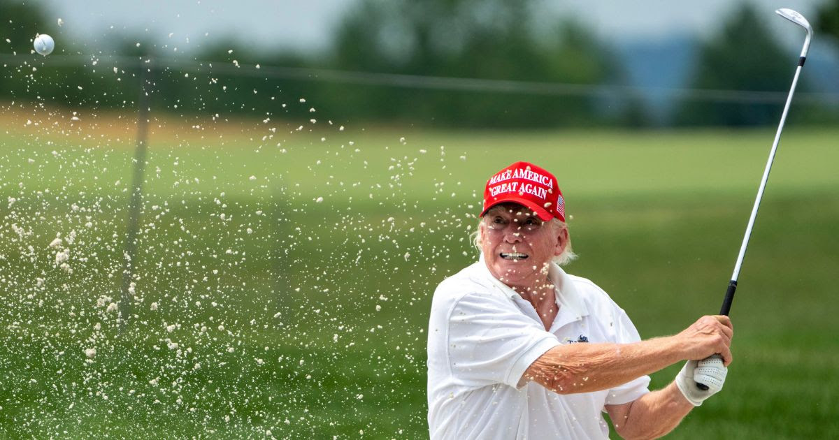 Trump's Crazy Golf Video Goes Viral - And Donald's Fans Can't Stop Talking About It