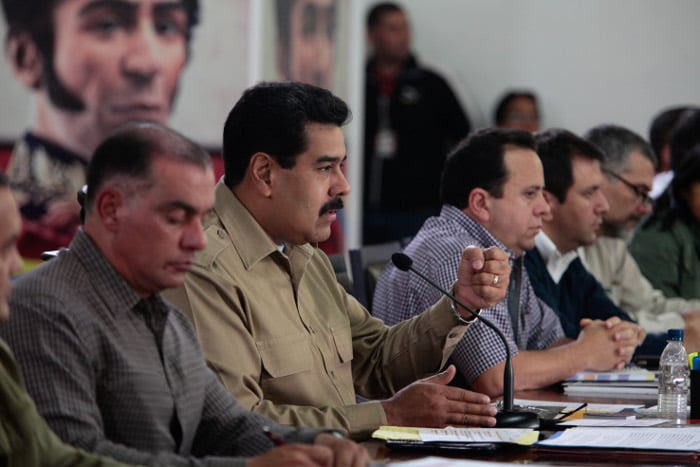 Presidente Maduro en Consejo de Ministros en Miraflores