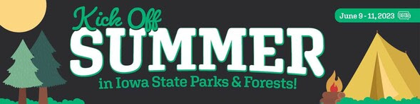 Iowa State Parks Kick-off Summer