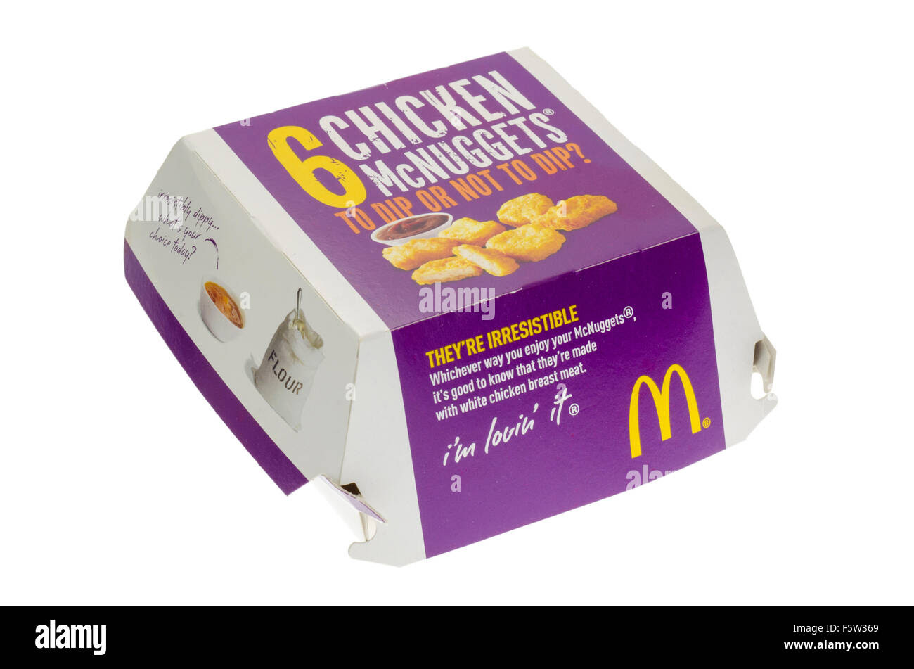 Mcdonalds chicken nuggets box Cut Out Stock Images & Pictures Alamy