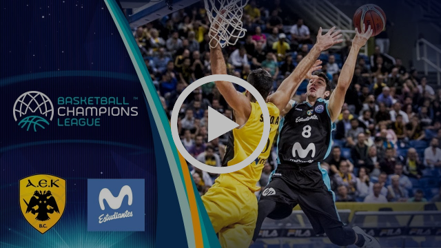 AEK v Movistar Estudiantes - Highlights - Basketball Champions League 2018