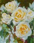 Celebration Roses,Still life,oil on canvas,10x8,price300 - Posted on Tuesday, March 17, 2015 by Joy Olney