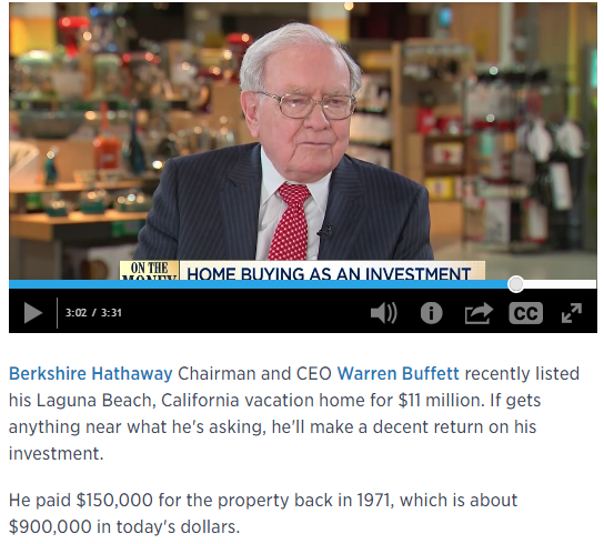 Warren Buffet Lists his home in Laguna