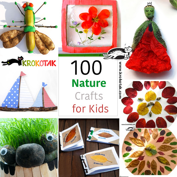nature crafts for kids
