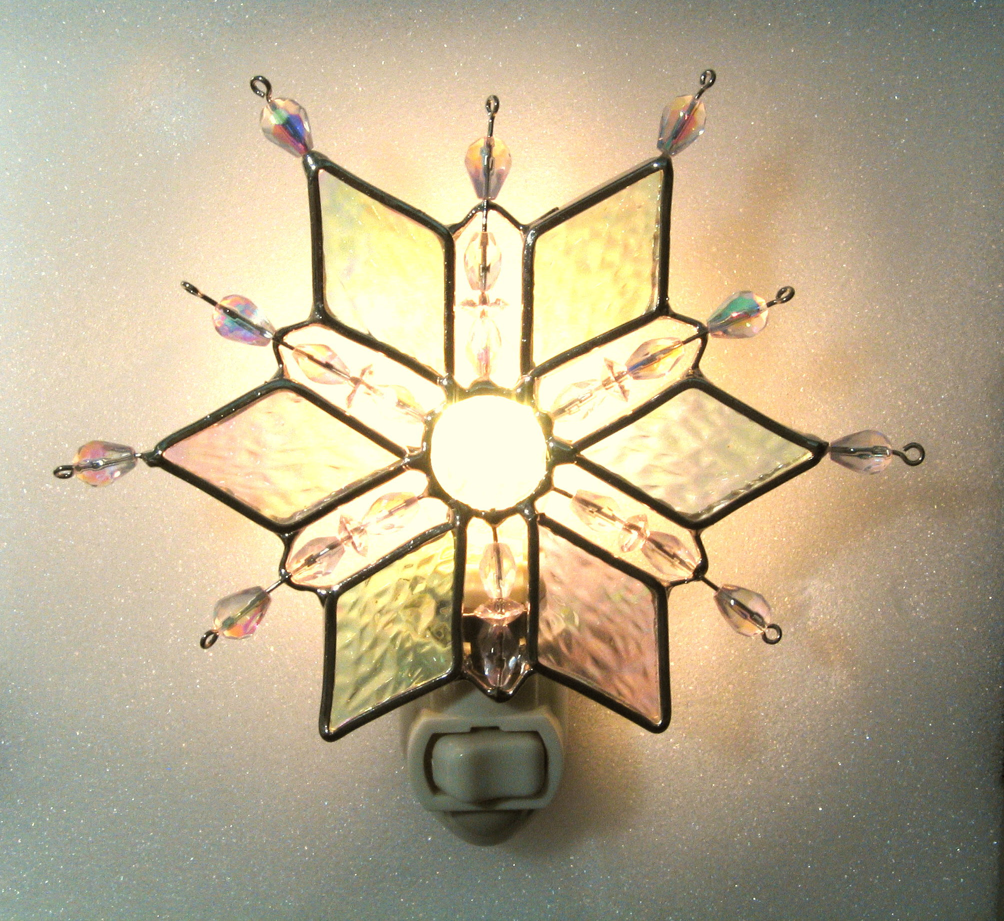 Stained Glass Night Lights 7664