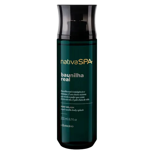 Lançamento Nativa SPA Baunilha Real de o Boticário Lançamento Nativa SPA Baunilha Real de o Boticário