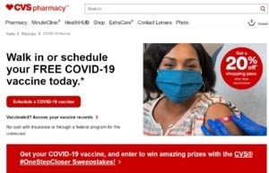 Pharmacist Quits CVS Job Over Refusal to Kill People with COVID-19 Shots and Becomes a Whistleblower  CVS-webpage-COVID-300x193-1