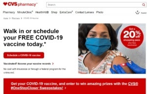 Pharmacist Quits CVS Job Over Refusal to Kill People with COVID-19 Shots and Becomes a Whistleblower CVS-webpage-COVID-300x193-1