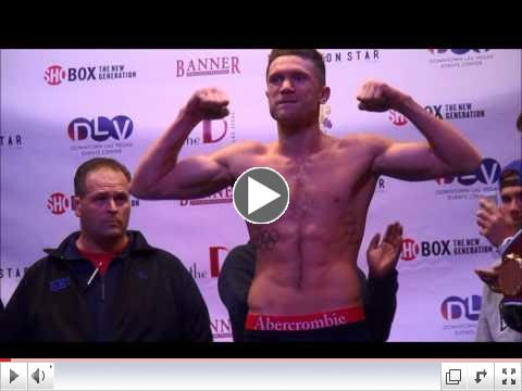 November 6, ShoBox weigh in Video