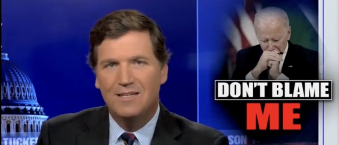 Tucker Carlson Rips Biden Admin Blaming Inflation On Anyone But Themselves