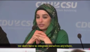 Video from Germany: Muslim spokesperson says “we don’t have to integrate”