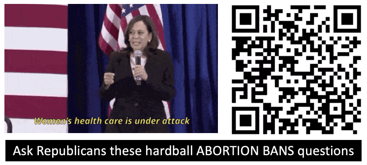 Help others ask hardball questions too as a GIF with the QR Code to your script with questions created with the BigStage Teleprompter