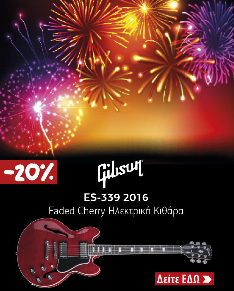 GIBSON ES-339 2016 Faded Cherry Ηλεκτρική Κιθάρα
