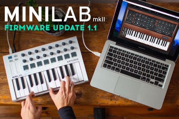 MiniLab 3 - Firmware Update V1.1