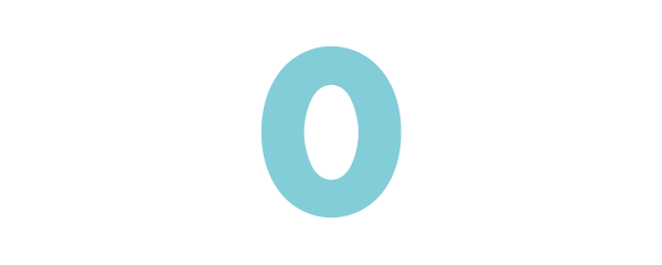 The numeral 0