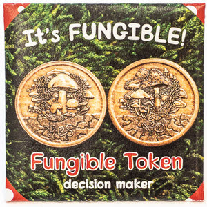 Fungible Mushroom Token Packaging by Shire Post Mint