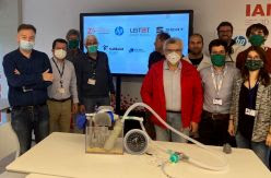 Así se ha diseñado el respirador 3D contra el coronavirus: "Es una herramienta de emergencia pero ayudará a salvar vidas"