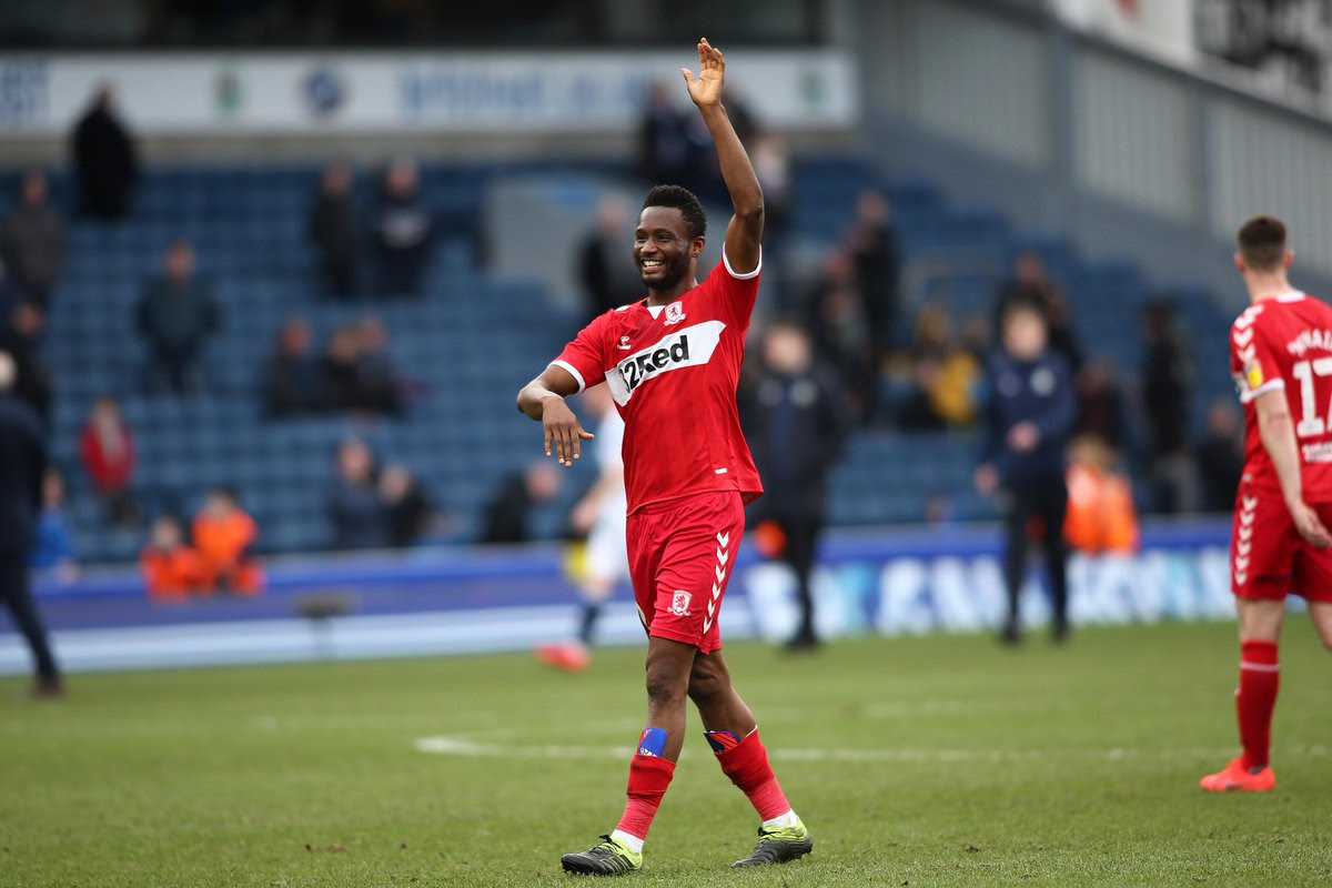 ‘A Rolls-Royce of a midfielder’ Middlesbrough fans rave about Mikel Obi after his dominant display against Blackburn