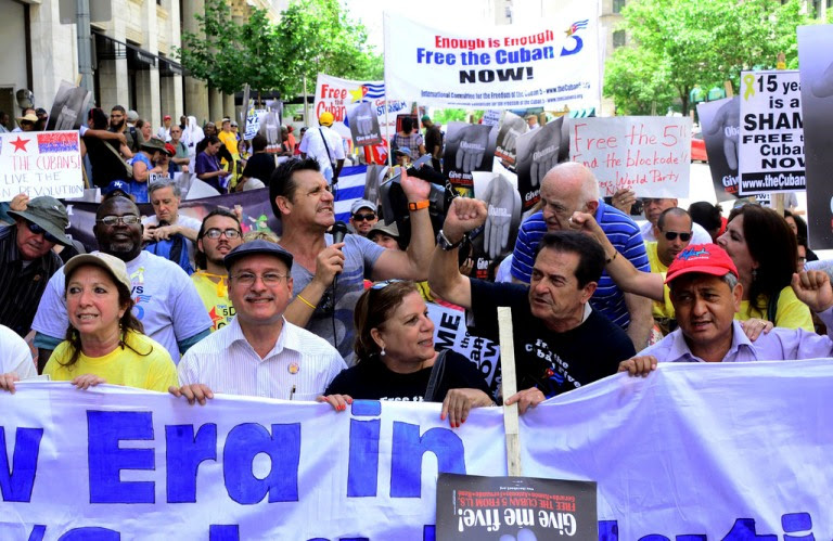Solidaridad con Los Cinco los cinco 12