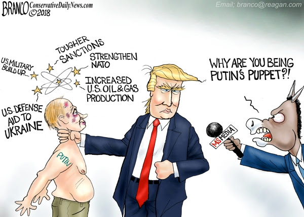 Trump as Putin Puppet