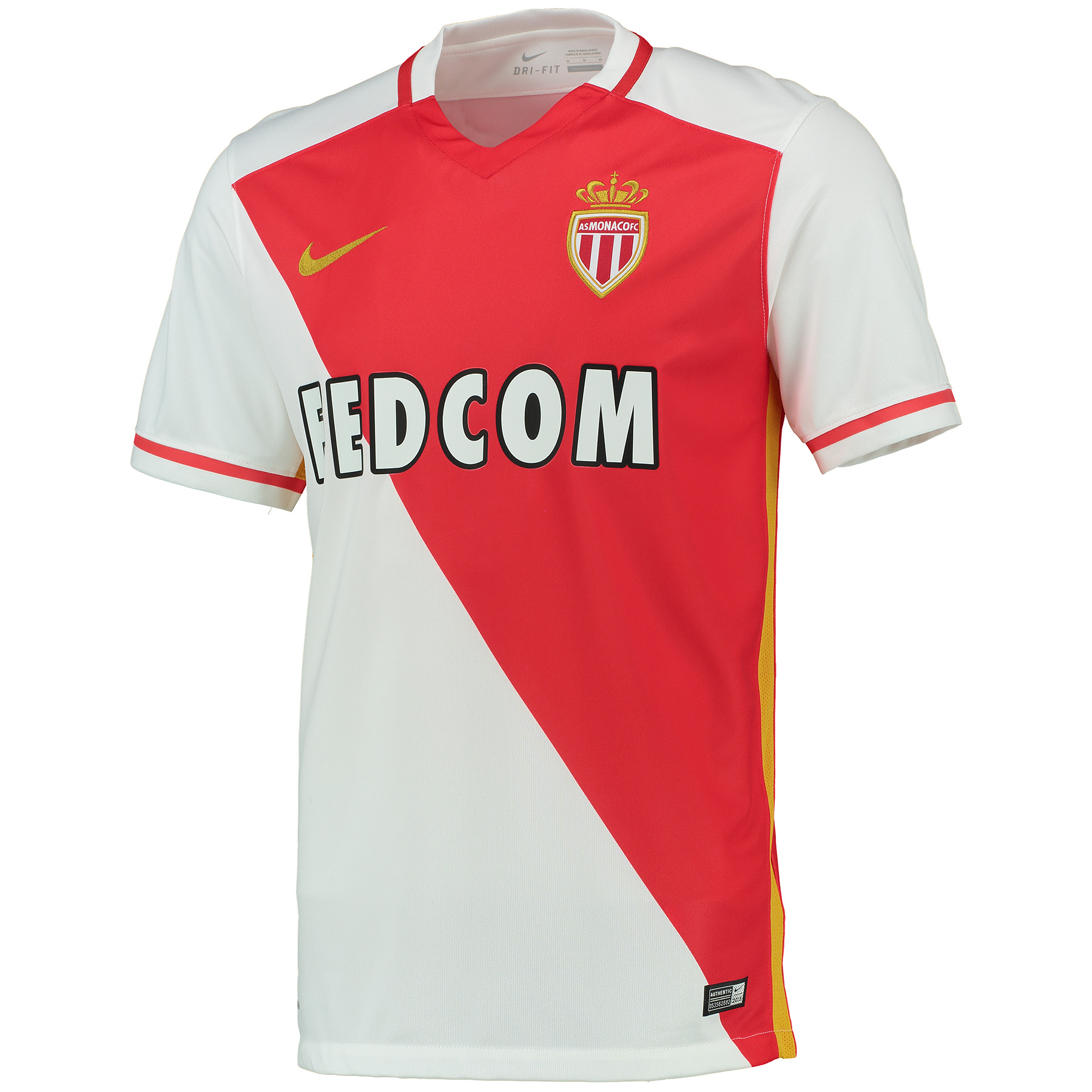 AS Monaco 2015/16 Home Shirt - Click Here