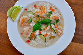 Thai Coconut Shrimp Soup