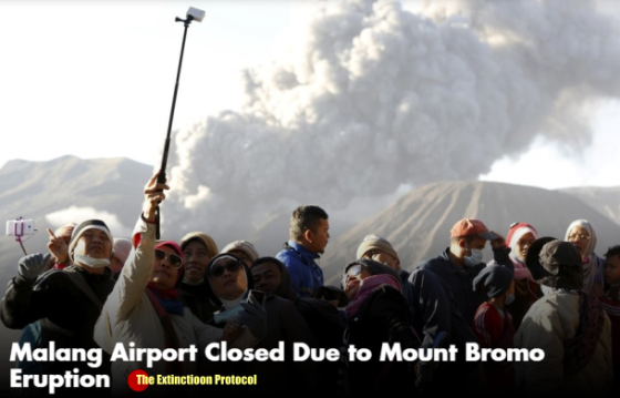 Ash cloud from Mount Bromo Volcano closes Indonesian airport Mount-bromo