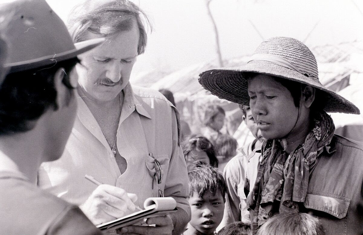 Ảnh tư liệu của phóng viên Ron Yates ở Việt Nam. (Ảnh: The Epoch Times)