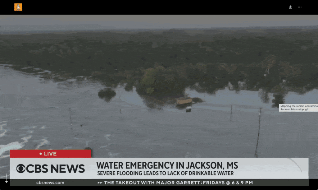 Republican racism contaminates the water supply in Jackson, Mississippi.