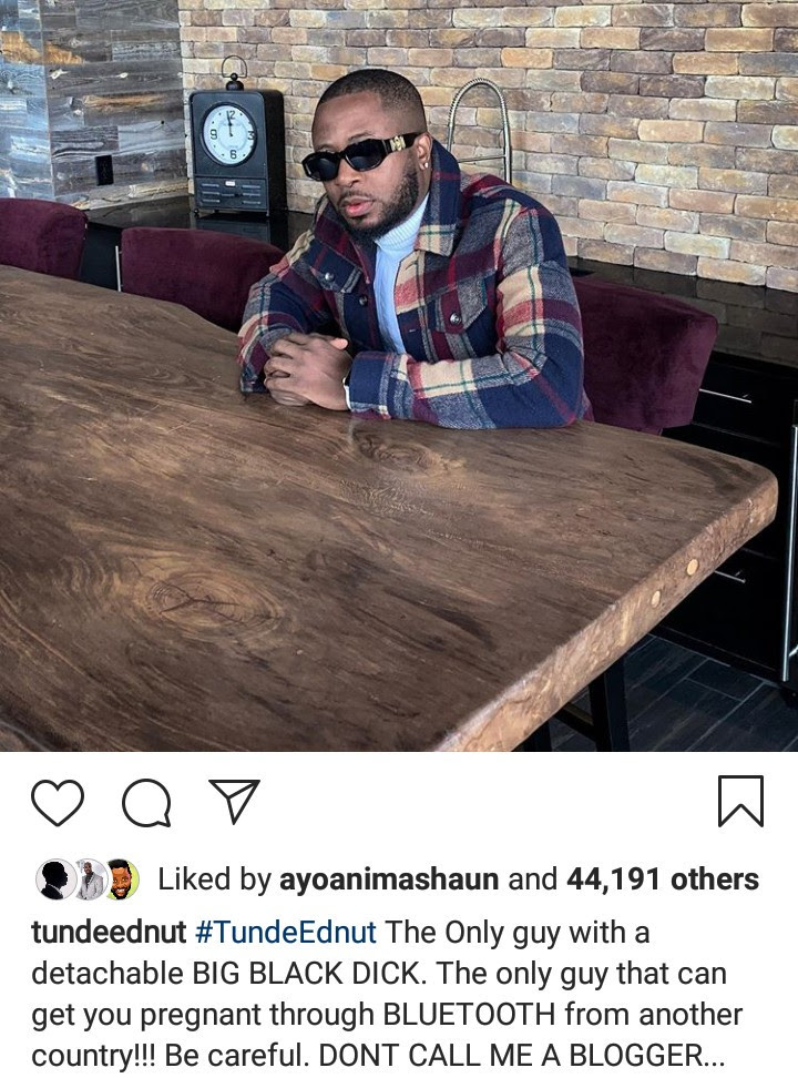 Woman accuses Tunde Ednut of raping and impregnating her; Tunde responds
