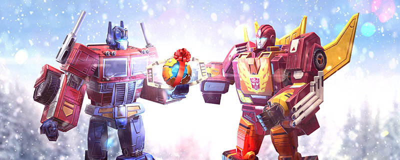 Transformers News: Holiday Message and Gift from Transformers: Earth Wars Real