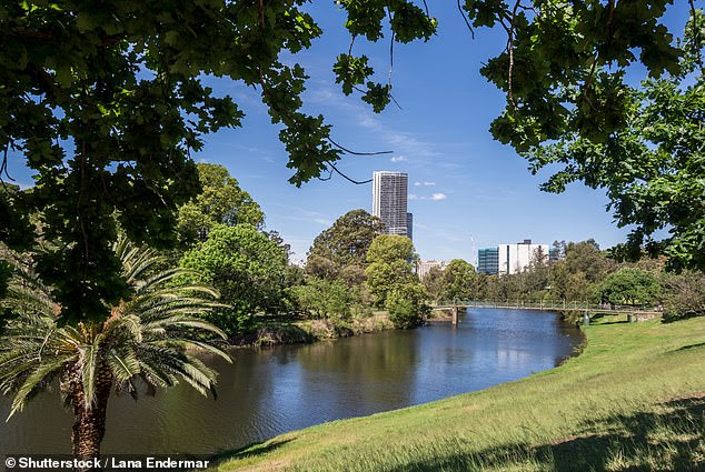 How the serene Parramatta River in Sydney\'s west usually looks before being subjected to flash flooding