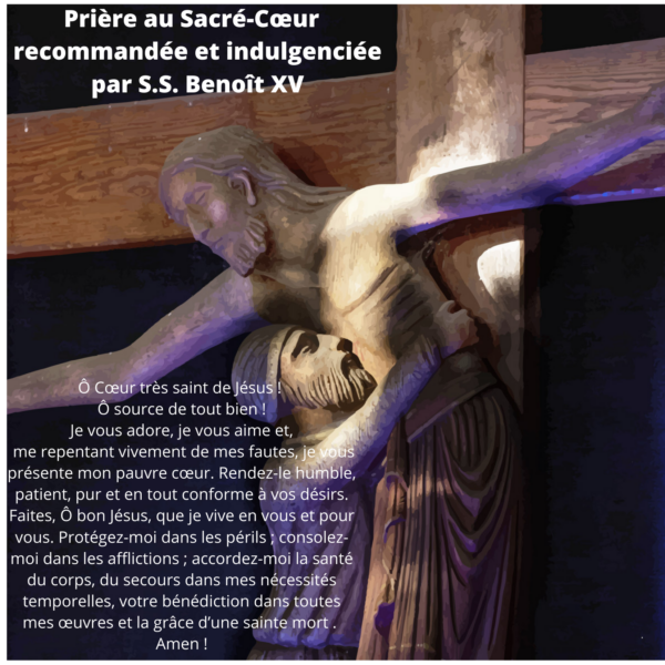 Le Sacré-Coeur au fil des siècles Mois du Sacré-Coeur : un parcours dans la tradition de l'Eglise Priere-au-Sacre-Coeur-Benoit-XV-600x600