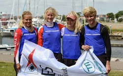 Danish youth J/70 sailors