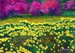 ORIGINAL LANDSCAPE PAINTING - GARRETT'S FARM IN THE SPRING - Posted on Wednesday, February 18, 2015 by Sue Furrow