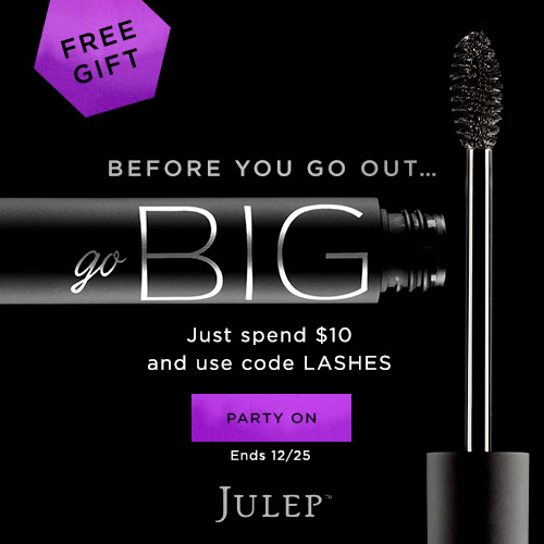 FREE Julep Mascara and 50% off Julep Boxes