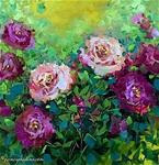 Pink Rose Rhapsody - Flower Painting Classes and Workshops by Nancy Medina Art - Posted on Tuesday, February 3, 2015 by Nancy Medina