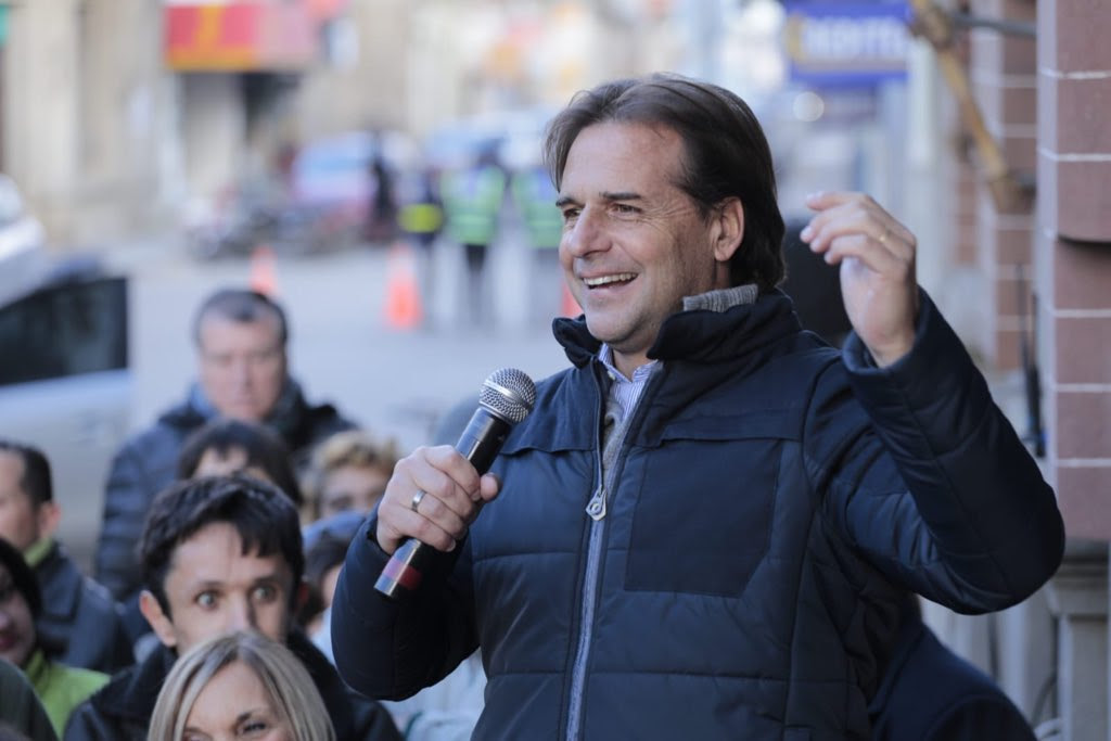 Foto: Twitter Luis Lacalle Pou