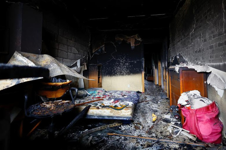 Thủ đô Kiev chìm trong khói lửa chiến sự - Hình 7