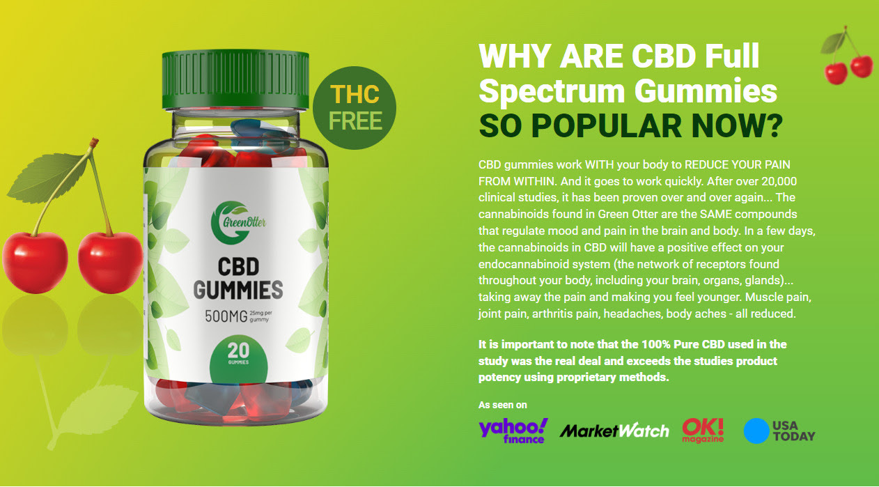 Green Otter CBD Gummies: Result- Crowdera