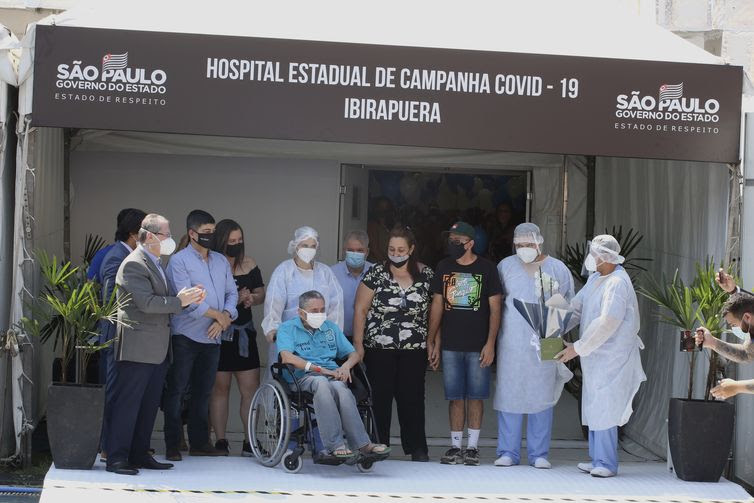 Desativação do Hospital de Campanha do Ibirapuera