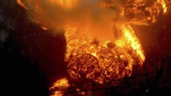 oil explosion from Earthjustice email
