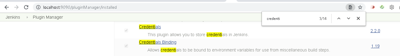 Jenkins Credential Plugins
